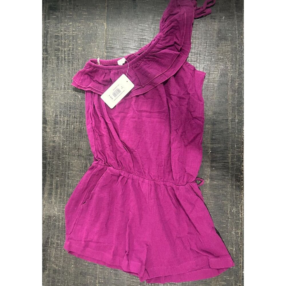 One Shoulder Romper